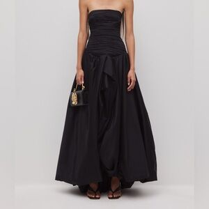 Aje Bubble Hem Maxi Dress